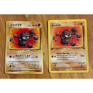 2 Geodude‎ Pokemon cards